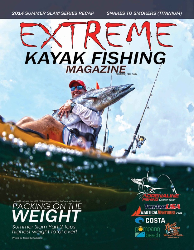 extreme kayak fishing magazine